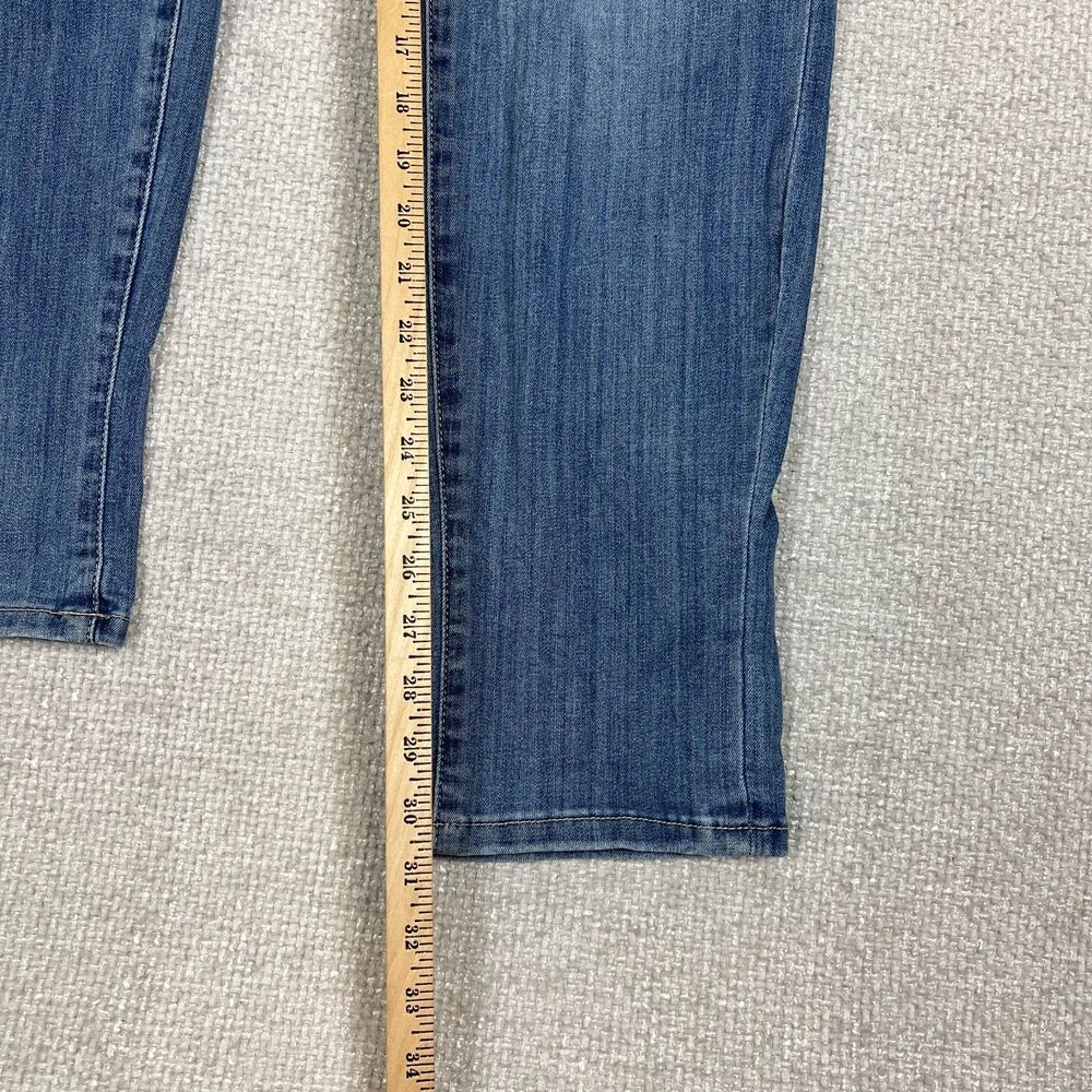 Judy Blue Jeans Womens 7/28 Blue Jogger High Rise Tapered Denim Pants Drawstring - Picture 9 of 12